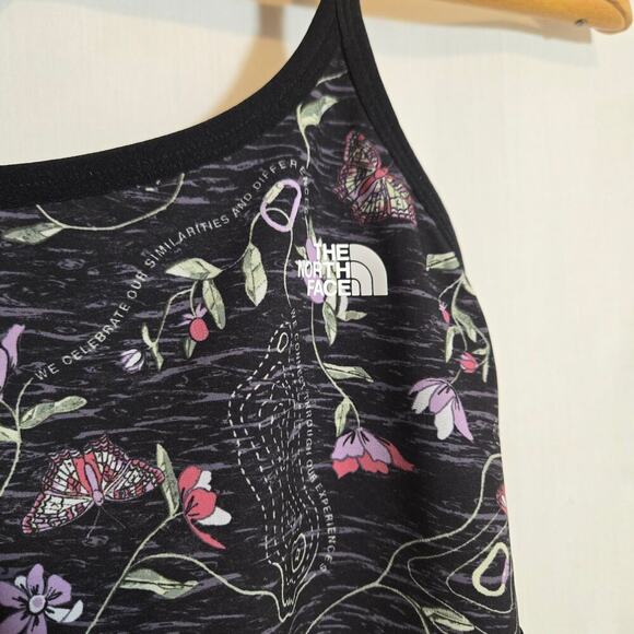 The North Face Dress Arque Hike Floral Butterfly Athleisure Outdoors Small - Picture 3 of 9